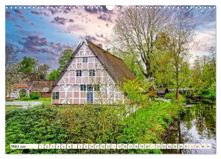 Produktbild: Reise durch Deutschland - Hansestadt Stade (Wandkalender 2026 DIN A3 quer), CALVENDO Monatskalender