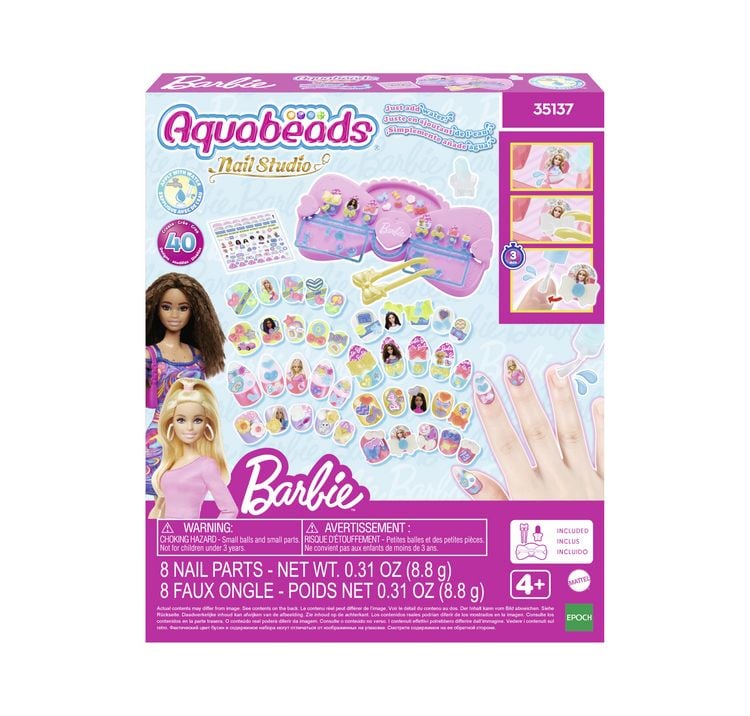 Produktbild: Aquabeads 35137 - Barbie Nagelstudio