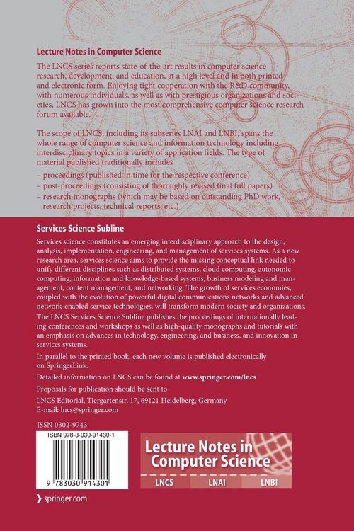 Produktbild: Service-Oriented Computing