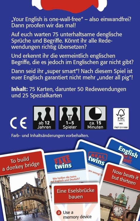 Produktbild: Moses. - My English is under all pig - Das lustige Denglisch-Quiz