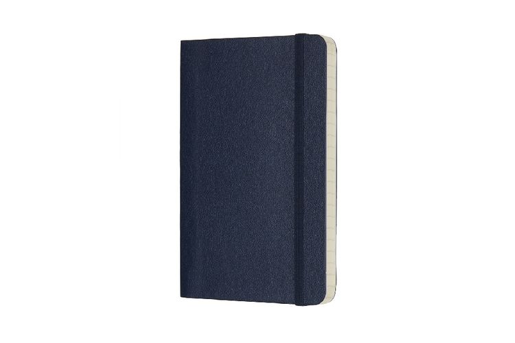 Produktbild: MOLESKINE NOTIZBUCH P/A6, LINIERT, SOFT COVER, SAPHIR
