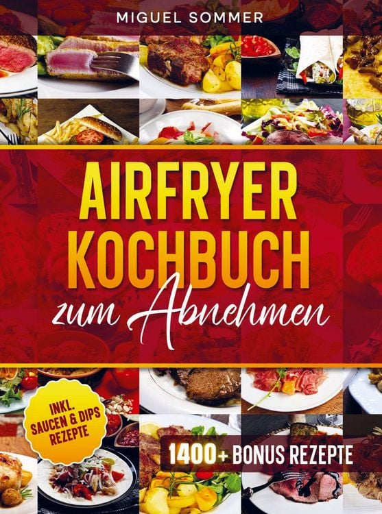 Produktbild: Airfryer Kochbuch zum Abnehmen