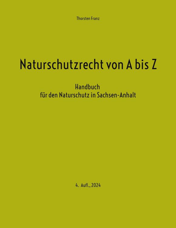Produktbild: Naturschutzrecht von A bis Z
