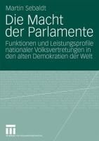 Produktbild: Die Macht der Parlamente