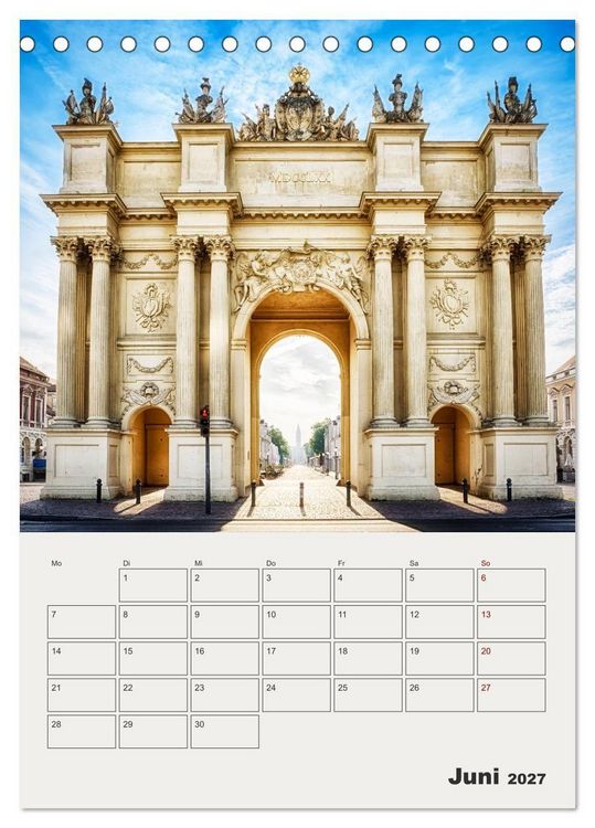 Produktbild: Potsdam in Farbe (Tischkalender 2027 DIN A5 hoch), CALVENDO Monatskalender