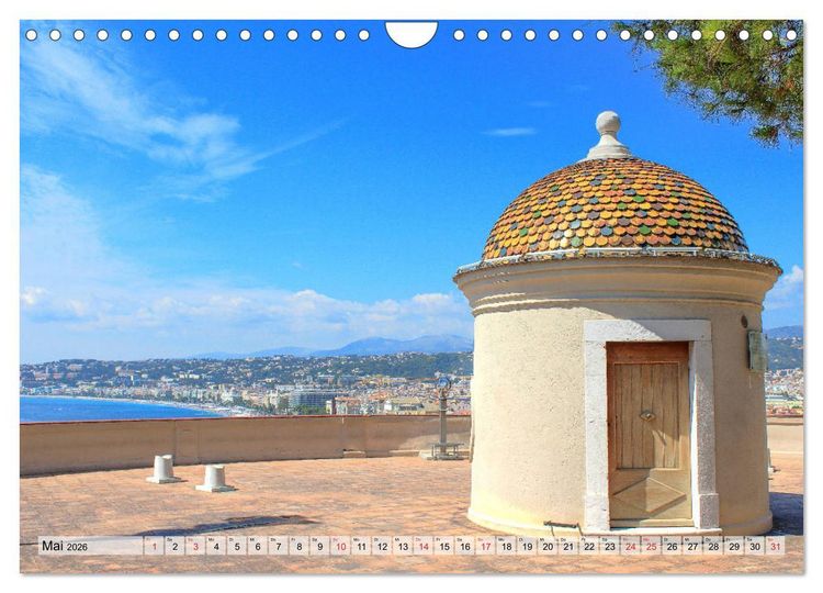 Produktbild: S&uuml;dfrankreich - C&ocirc;te d&rsquo;Azur (Wandkalender 2026 DIN A4 quer), CALVENDO Monatskalender