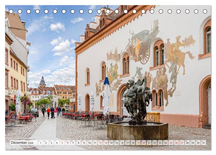 Produktbild: Landau in der Pfalz Impressionen (Tischkalender 2026 DIN A5 quer), CALVENDO Monatskalender