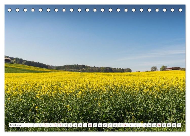 Produktbild: Kanton Thurgau (Tischkalender 2026 DIN A5 quer), CALVENDO Monatskalender