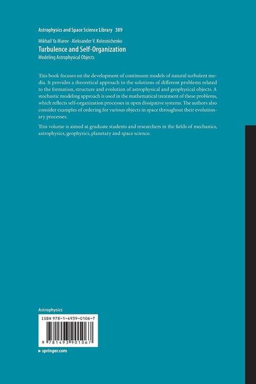 Produktbild: Turbulence and Self-Organization