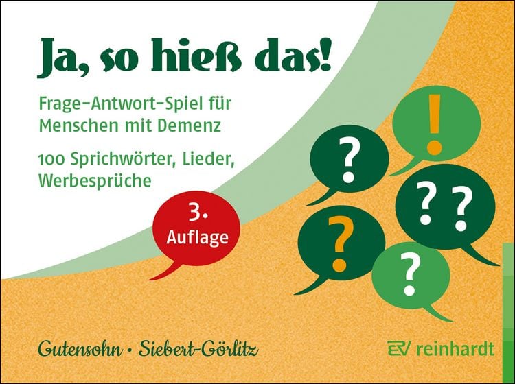 Produktbild: Ja, so hie&szlig; das!, Spiel