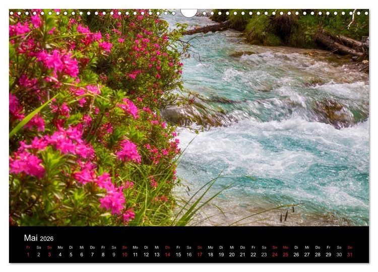 Produktbild: Bergblicke - Karwendel (Wandkalender 2026 DIN A3 quer), CALVENDO Monatskalender