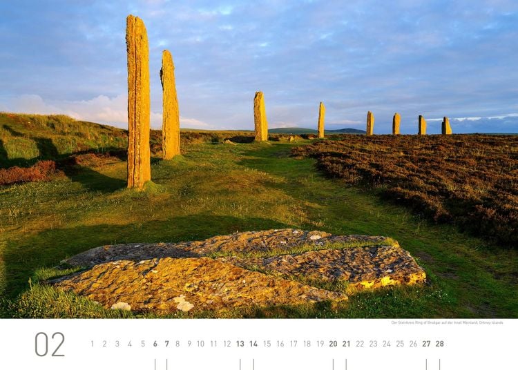 Produktbild: Schottland Exklusivkalender 2027