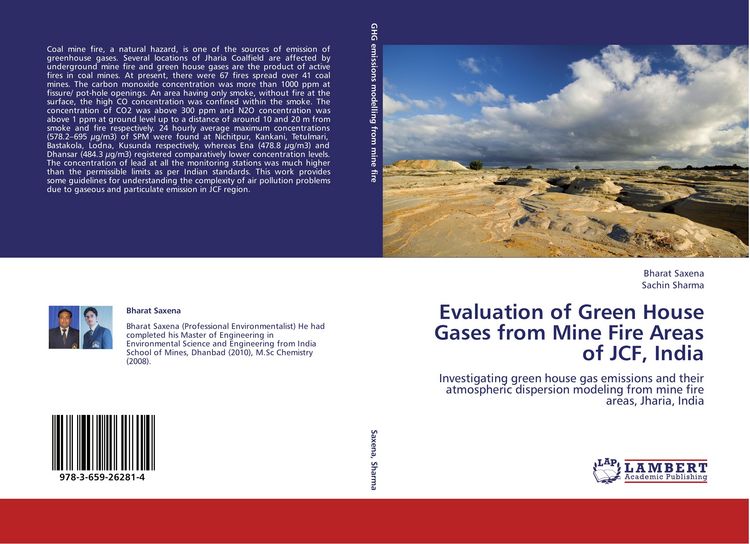 Produktbild: Evaluation of Green House Gases from Mine Fire Areas of JCF, India