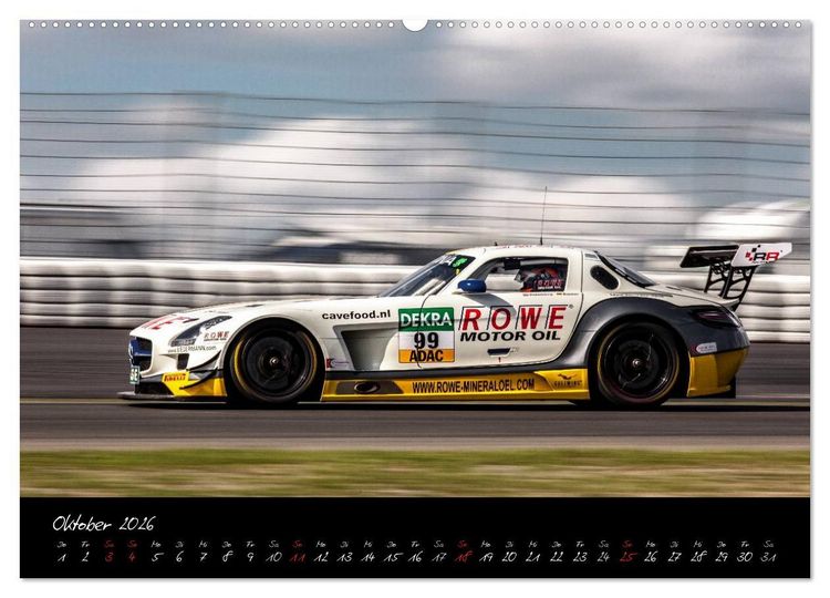 Produktbild: EMOTIONS ON THE GRID - GT Masters (hochwertiger Premium Wandkalender 2026 DIN A2 quer), Kunstdruck in Hochglanz