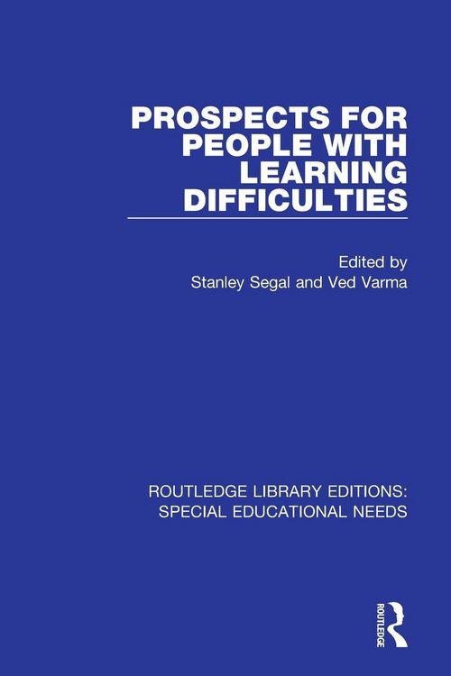 Produktbild: Prospects for People with Learning Difficulties