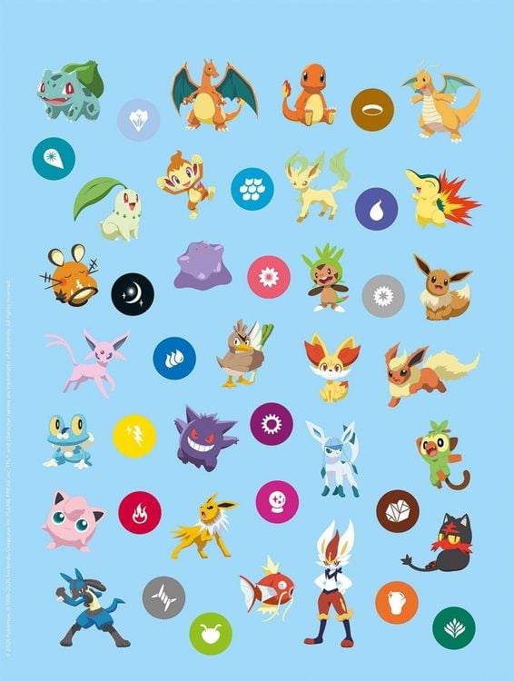 Produktbild: Pok&eacute;mon Junior: 1001 Sticker - Stickern - R&auml;tseln - Ausmalen