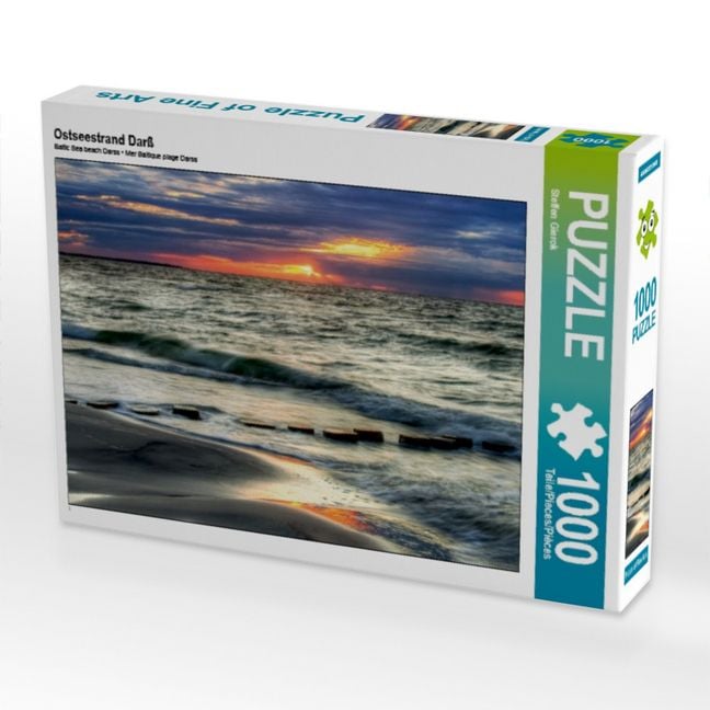 Produktbild: CALVENDO Puzzle Ostseestrand Dar&szlig; | 1000 Teile Lege-Gr&ouml;&szlig;e 64x48cm Foto-Puzzle f&uuml;r gl&uuml;ckliche Stunden