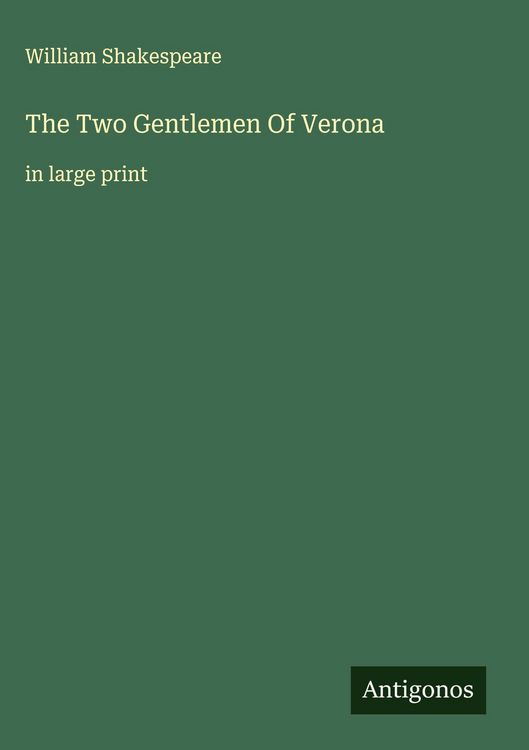 Produktbild: The Two Gentlemen Of Verona