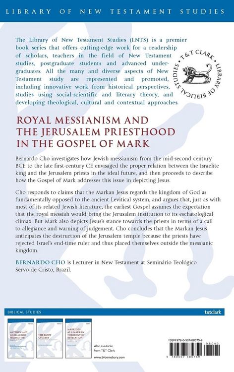 Produktbild: Royal Messianism and the Jerusalem Priesthood in the Gospel of Mark