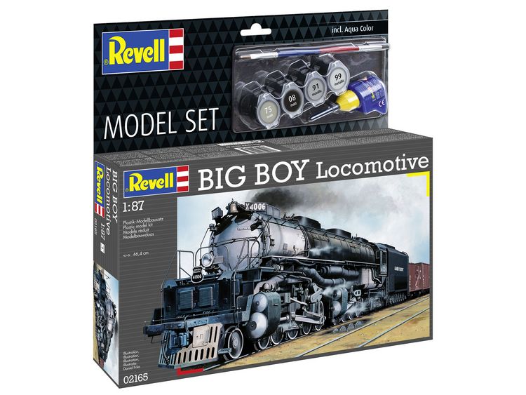Produktbild: Model Set Big Boy Locomotive, Revell Modellbausatz mit Basiszubeh&ouml;r