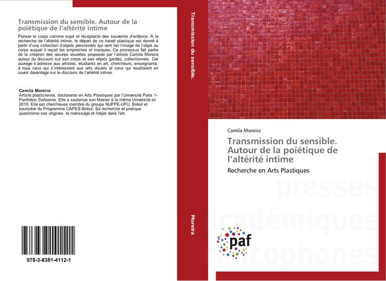 Produktbild: Transmission du sensible. Autour de la po&iuml;&eacute;tique de l'alt&eacute;rit&eacute; intime