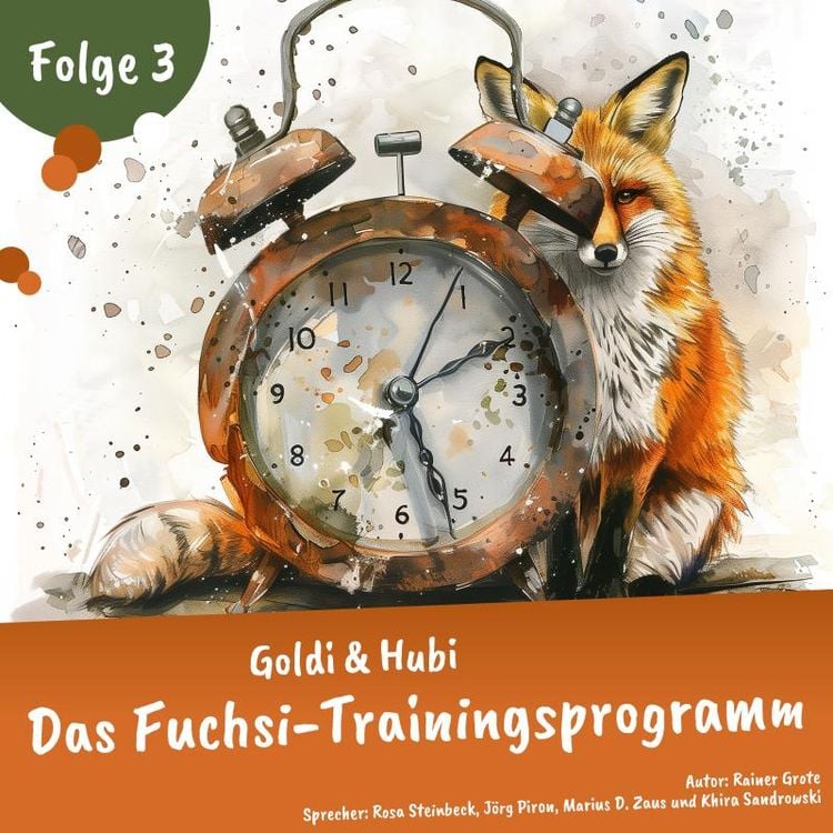 Produktbild: Einschlafgeschichten f&uuml;r Kinder ab 3 Jahren | Goldi & Hubi &ndash; Das Fuchsi-Trainingsprogramm (Staffel 2, Folge 3)