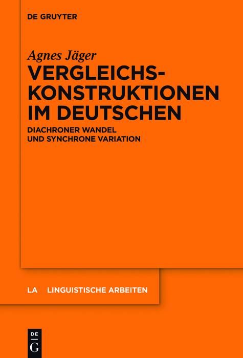 Produktbild: Vergleichskonstruktionen im Deutschen