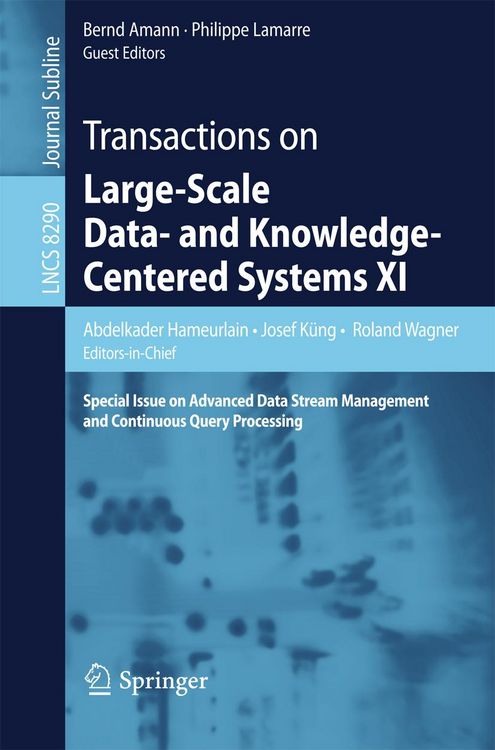 Produktbild: Transactions on Large-Scale Data- and Knowledge-Centered Systems XI