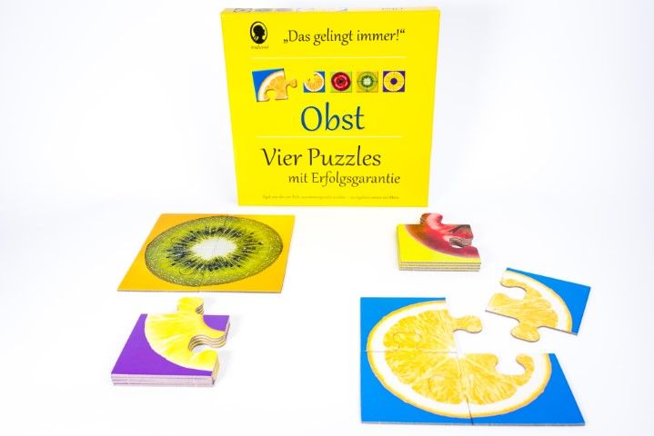 Produktbild: Das "Gelingt immer"-Puzzle Obst. Das Puzzle-Spiel f&uuml;r Senioren mit Demenz