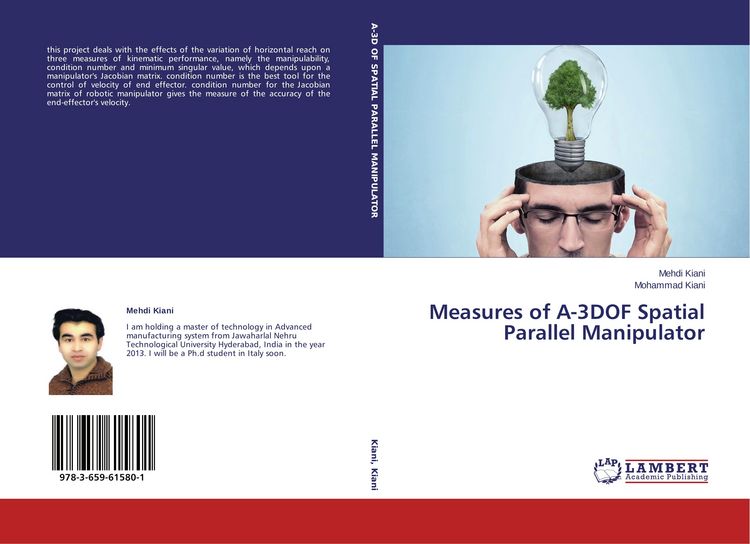 Produktbild: Measures of A-3DOF Spatial Parallel Manipulator