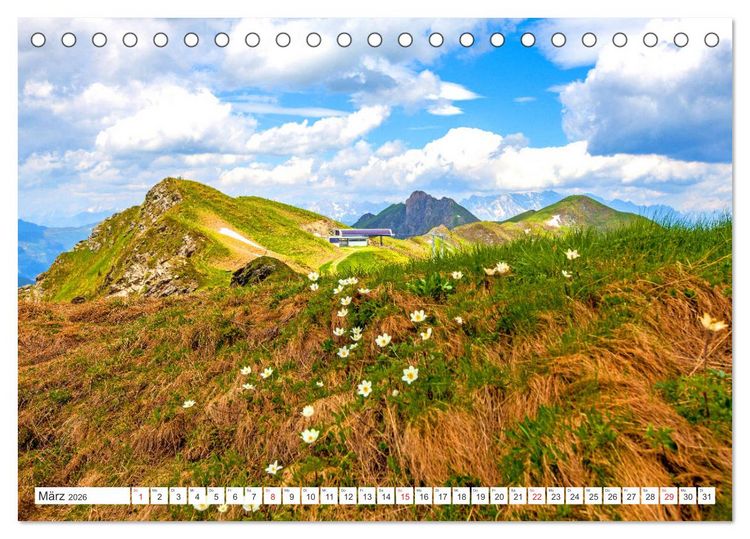 Produktbild: 5 Gipfel-Tour in Rauris (Tischkalender 2026 DIN A5 quer), CALVENDO Monatskalender