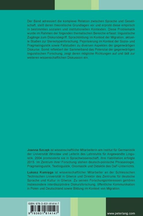 Produktbild: Sprache und Gesellschaft