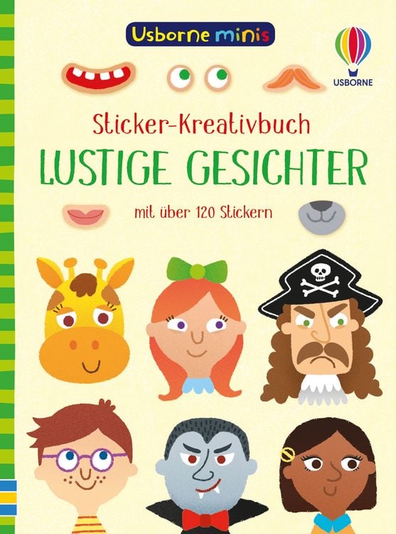 Bild vom Artikel Usborne Minis - Sticker-Kreativbuch: Lustige Gesichter vom Autor Sam Smith