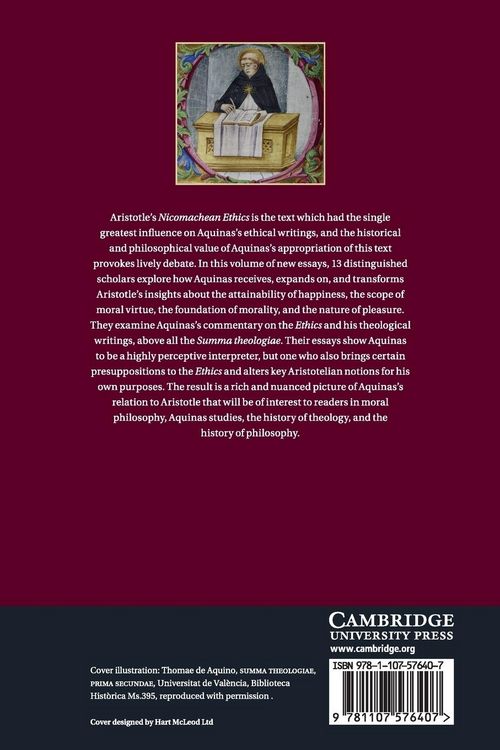 Produktbild: Aquinas and the Nicomachean Ethics
