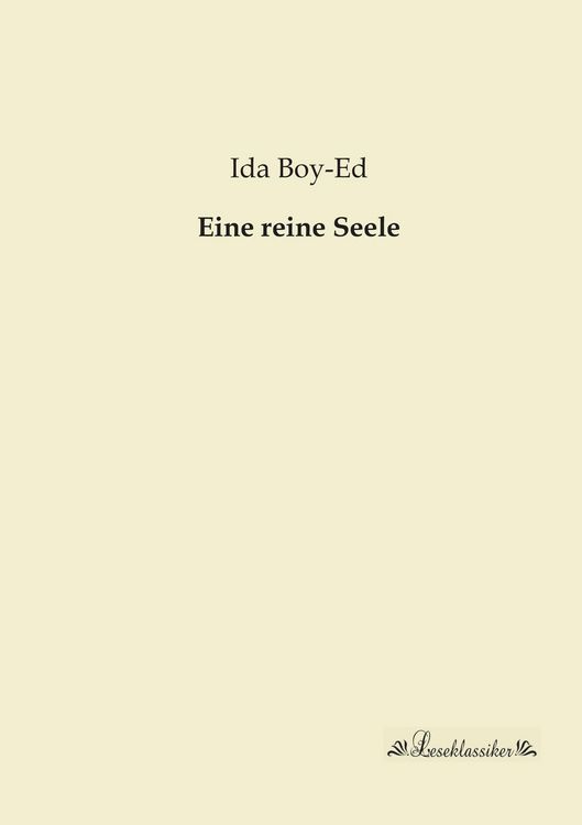 Produktbild: Eine reine Seele