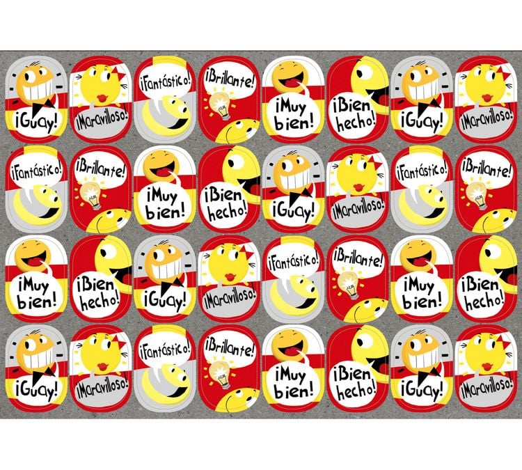 Produktbild: Belobigungssticker: Spanisch