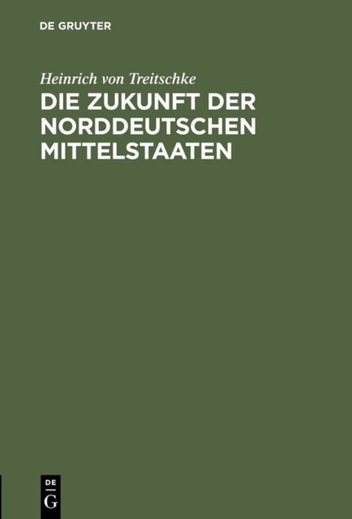 Produktbild: Die Zukunft der norddeutschen Mittelstaaten