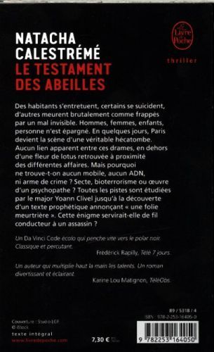 Produktbild: Le testament des abeilles