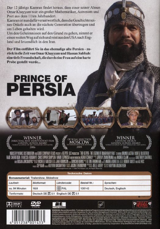 Produktbild: Prince of Persia - Die Legende von Omar