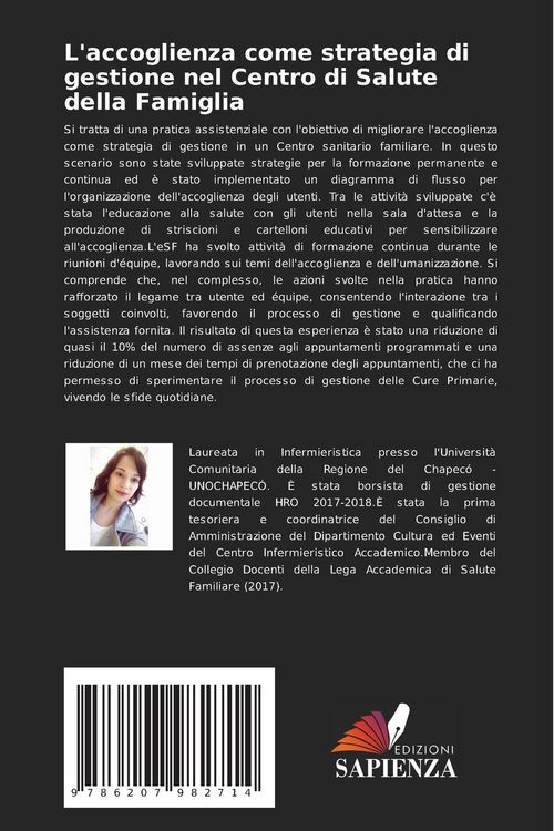 Produktbild: L'accoglienza come strategia di gestione nel Centro di Salute della Famiglia