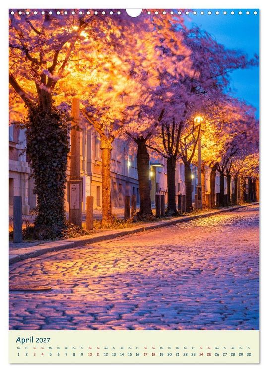 Produktbild: Halle/Saale - Meine Stadt im Licht (Wandkalender 2027 DIN A3 hoch), CALVENDO Monatskalender