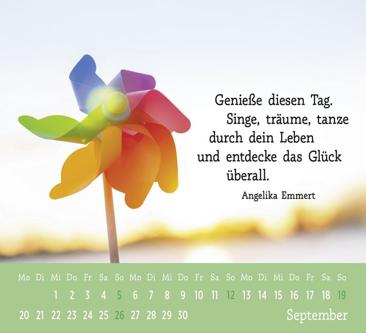 Produktbild: Mini-Kalender 2027: Der kleine Gl&uuml;ckskalender