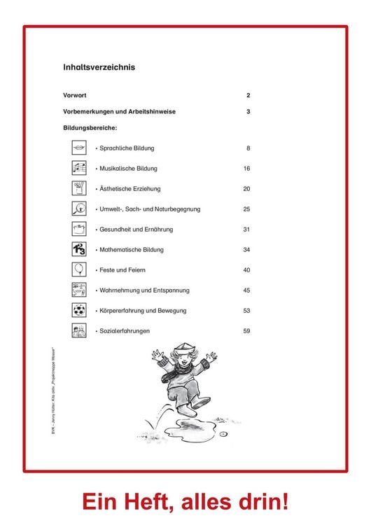 Produktbild: Kita aktiv Projektmappe Wasser