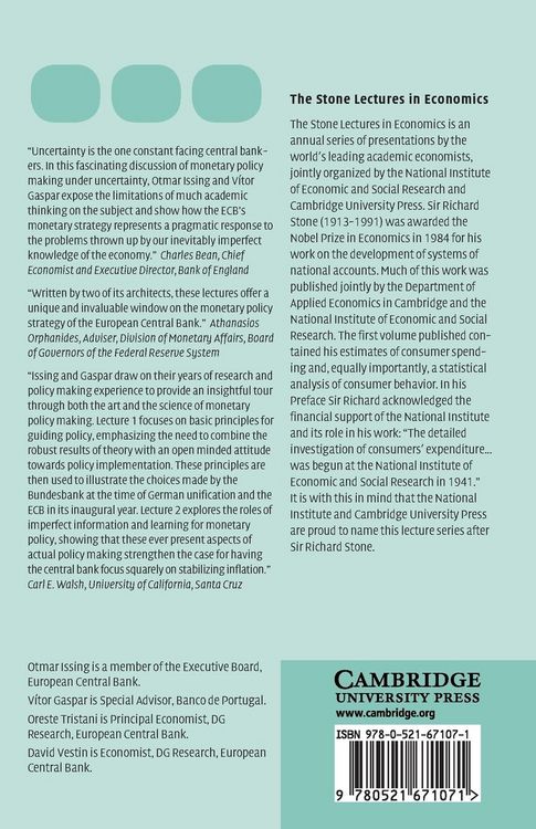 Produktbild: Imperfect Knowledge and Monetary Policy