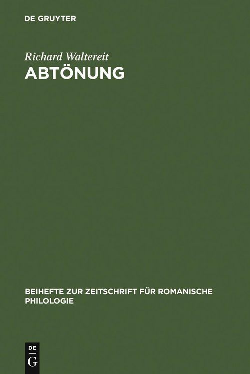 Produktbild: Abt&ouml;nung