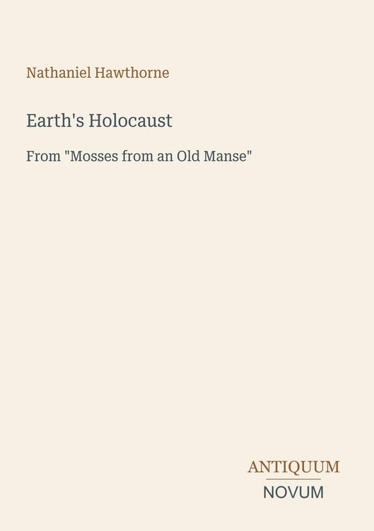 Produktbild: Earth's Holocaust