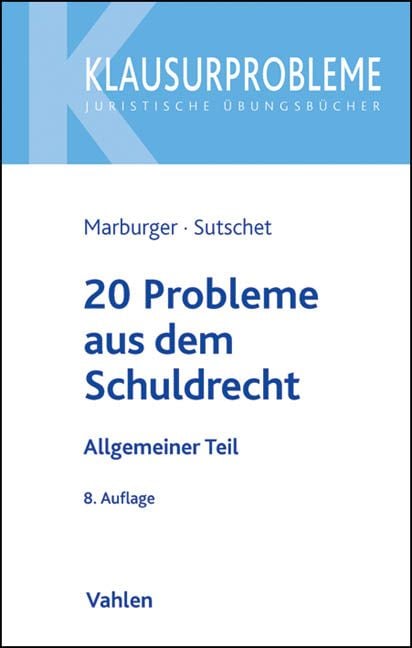 Produktbild: 20 Probleme aus dem Schuldrecht