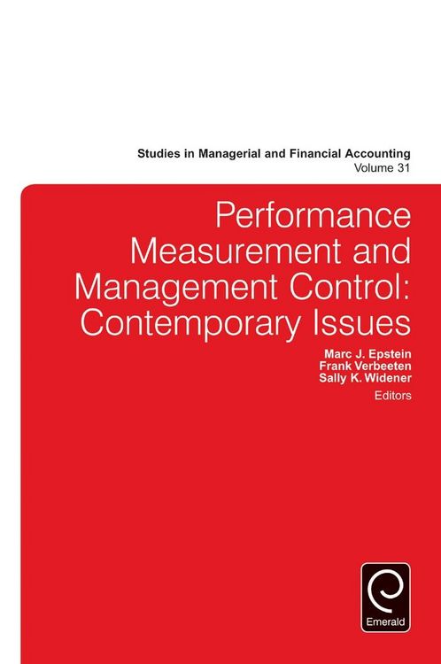 Produktbild: Performance Measurement and Management Control