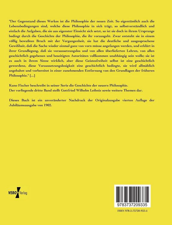 Produktbild: Geschichte der neuern Philosophie