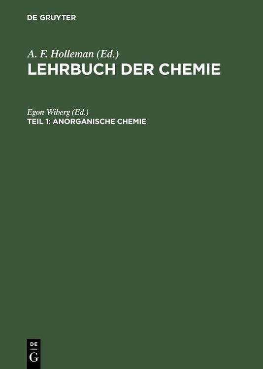 Produktbild: Anorganische Chemie